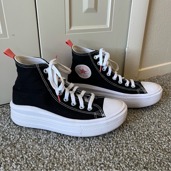 Converse Colorblock Platform High Top - Picture 1 of 5